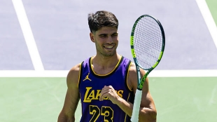 Carlos Alcaraz, horario dónde ver el debut en Indian Wells 2026. Foto: gettyimages
