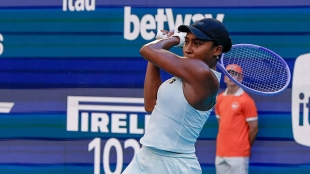 Cori Gauff, en Miami Open 2026. Foto: gettyimages