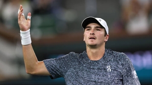 对辛纳的比赛可能成为若奥的转折点。来源：Getty