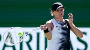 Iga Swiatek at Indian Wells 2026. Photo: gettyimages