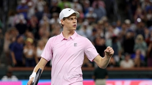 詹尼克·辛纳，Indian Wells 2026上与Tien一同观看的时间表。照片：gettyimages