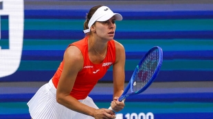 Linette explicó la clave de su remontada en Miami ante Swiatek. Fuente: Getty