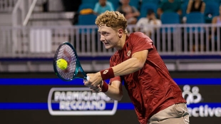 Martín Landaluce improves in the ATP ranking after Miami. Photo: gettyimages