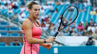 Sabalenka no baja el pistón en Miami.