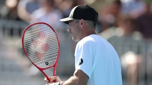 2026年迈阿密公开赛中的半决赛筹备中。图片：gettyimages