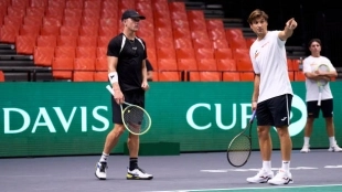 Davidovich y su charla pendiente con Ferrer: "Cuando termine Madrid, nos sentaremos y hablaremos sin problema"