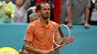 Medvedev opina sobre Jódar y su evolución en tiempo récord