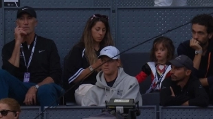 Sinner, espectador de lujo en el Jódar - De Miñaur