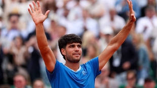 Alcaraz ya saborea la final ante Sinner: “Es el escenario soñado para cualquiera”. Fuente: Getty