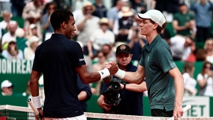 Félix Auger-Aliassime talks about Sinner. Photo: gettyimages