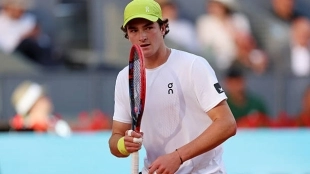 Joao Fonseca, uno de los grandes beneficiados por la baja de Djokovic en Madrid