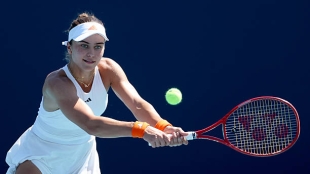 Iva Jovic, consejos de Djokovic. Foto: gettyimages