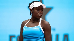 Victoria Mboko, una de las cabezas de serie caídas en el cuadro WTA.