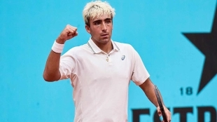 Dani Mérida se roba el show ante Moutet en Madrid