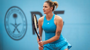 Pliskova se convierte en la cuartofinalista de menor ránking en la historia del Mutua Madrid Open. Fuente: Getty