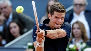 Blockx explica cómo ha sido enfrentarse a Zverev en el Madrid Open