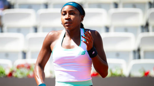Solana Sierra spares Gauff's life. Source: Getty