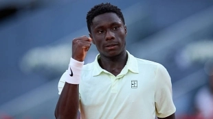 Kouamé, con toda la presión de Francia sobre sus hombros en Roland Garros