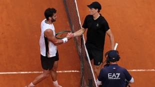 La confesión de Pellegrino tras perder con Sinner en el ATP Roma