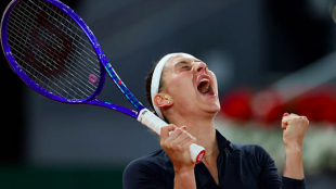 Kostyuk se sube a una montaña rusa que le lleva hasta la final de Madrid. Fuente: Getty