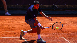 Pablo Llamas manages to escape Moutet's trap. Source: Getty