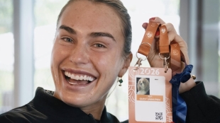 Il cane di Sabalenka fa storia a Roland Garros.
