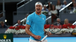 Steve Johnson se "mofa" de Zverev antes de enfrentarse a Sinner
