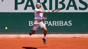 Un Tirante enrachado se impone a Davidovich y sigue con su cacería de españoles. Foto: Gettyimages