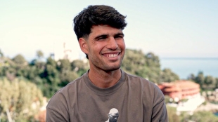 Laissez Carlos Alcaraz être. Photo : Getty