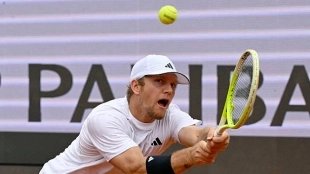 Davidovich claudica en Roma ante un gran Rublev