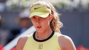 Andreeva: "Cada vez que pierdo siento que es el fin del mundo". Fuente: Getty