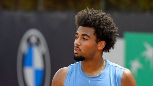 Arthur Fils, infortunio a Roma. Foto: gettyimages.