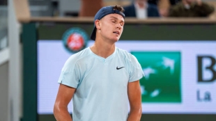 Holger Rune out of Roland Garros. Photo: gettyimages