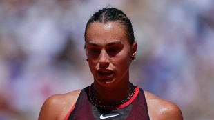 Horario y dónde ver en directo el siguiente partido de Sabalenka en Roland Garros 2026 ante Osaka