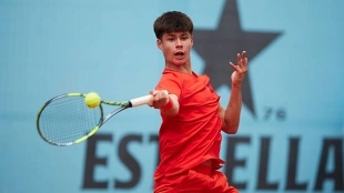 Jaime Alcaraz cae derrotado en el torneo sub-16 del Madrid Open