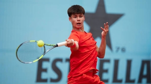 Jaime Alcaraz pierde en Madrid. Foto: gettyimages