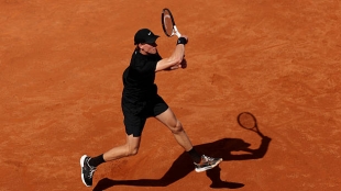 Jannik Sinner, horario dónde ver con Rublev. Foto: gettyimages