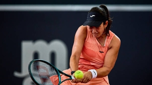 Leyre Romero perde a Roland Garros. Foto: gettyimages
