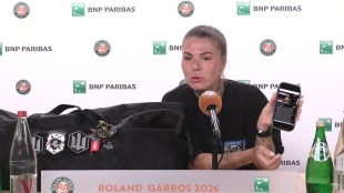 Oliyninkova calienta duelo en Roland Garros 2026. Foto. gettyimages
