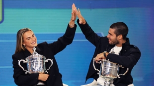 Sabalenka y Alcaraz, cumpleaños. Foto: gettyimages