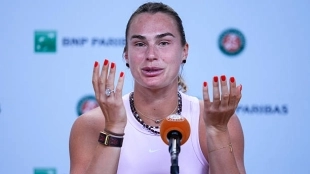 Sabalenka reafirma el 'boicot': "Soy la número uno, debo dar ejemplo y luchar por todas las jugadoras"
