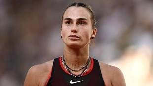 Sabalenka, sobre la derrota de Sinner: "Me sentí muy mal por él, fue muy duro verle sufrir así"
