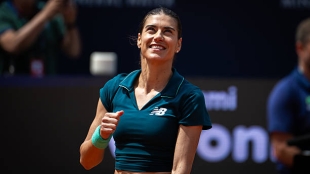 Sorana Cirstea, free from pressure. Photo: gettyimages