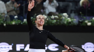 Svitolina: "Es una sensación irreal estar otra vez en la final". Fuente: Getty