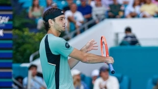 Fritz: "Puedo jugar sin dolor, solo necesito tiempo en pista"