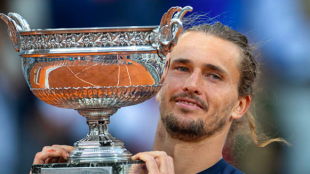 Zverev apunta al cielo: “Todavía tengo un objetivo por alcanzar: ser número uno del mundo”. Fuente: Getty