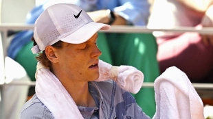 "La ansiedad influyó mucho en la eliminación de Sinner en Roland Garros". Foto: Gettyimages