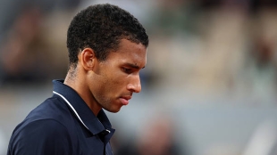 Auger-Aliassime, ravagé après sa défaite à Roland Garros : "Je ne suis pas le joueur que je veux être". Source : Getty Images.