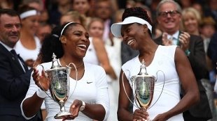 El curioso motivo por el que Serena Williams jugará con su hermana en Wimbledon