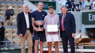La final de Roland Garros entre Zverev y Cobolli, la menos vista en Estados Unidos desde hace 20 años. Foto: Gettyimages